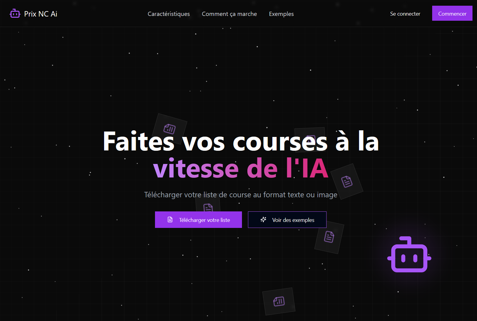 Application de comparation de prix avancée